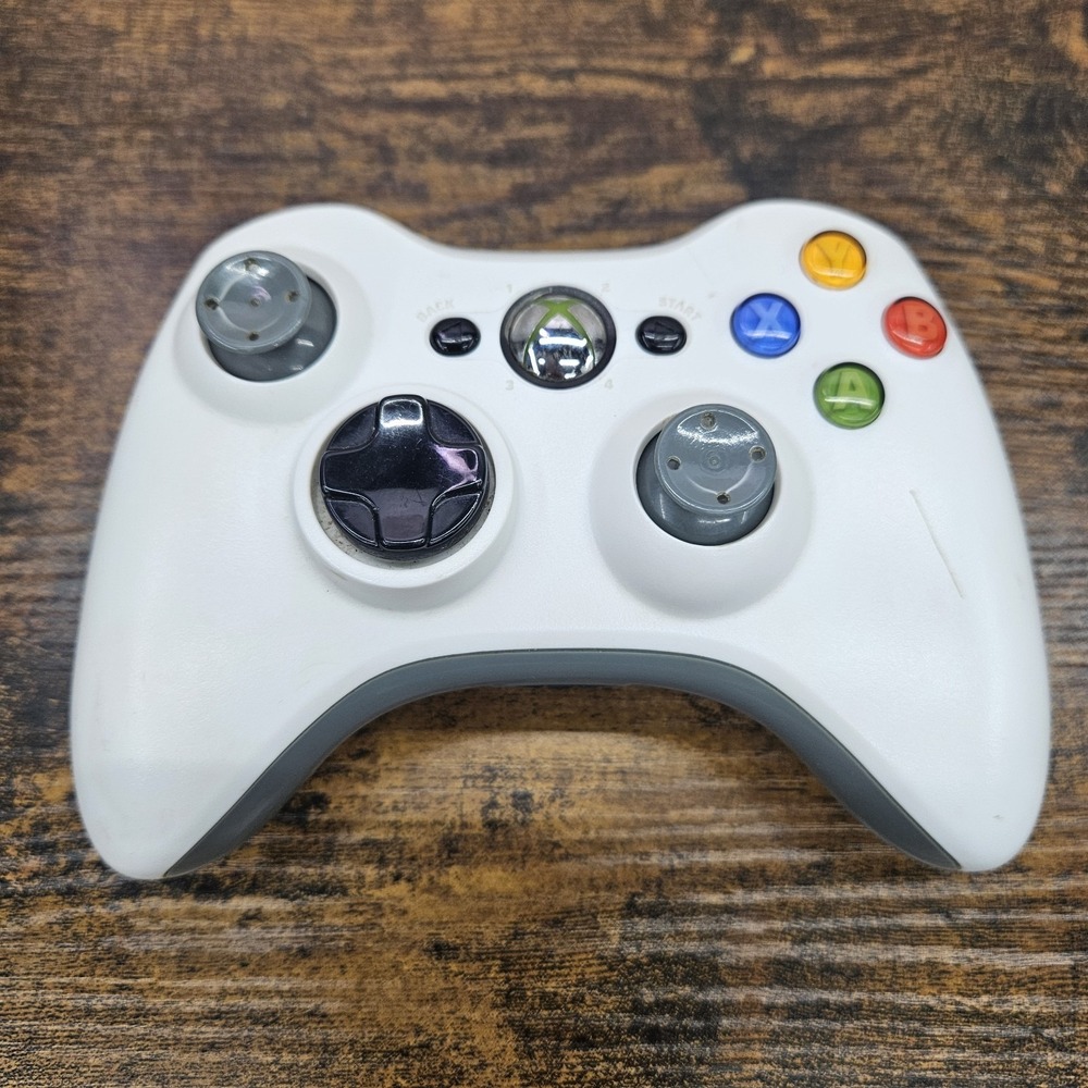 Microsoft Xbox‎ 360 Wireless Controller Genuine Official OEM White Gamepad